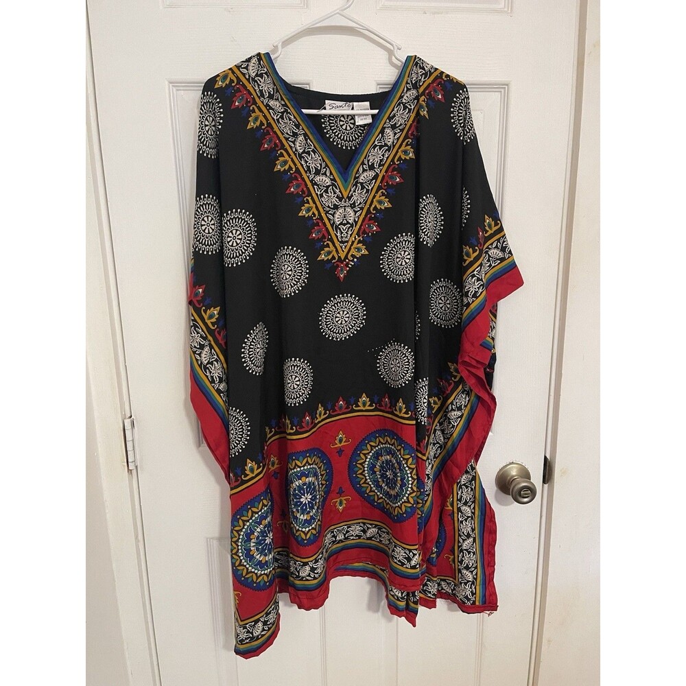 Vintage Sante’ Kaftan House Dress One Size